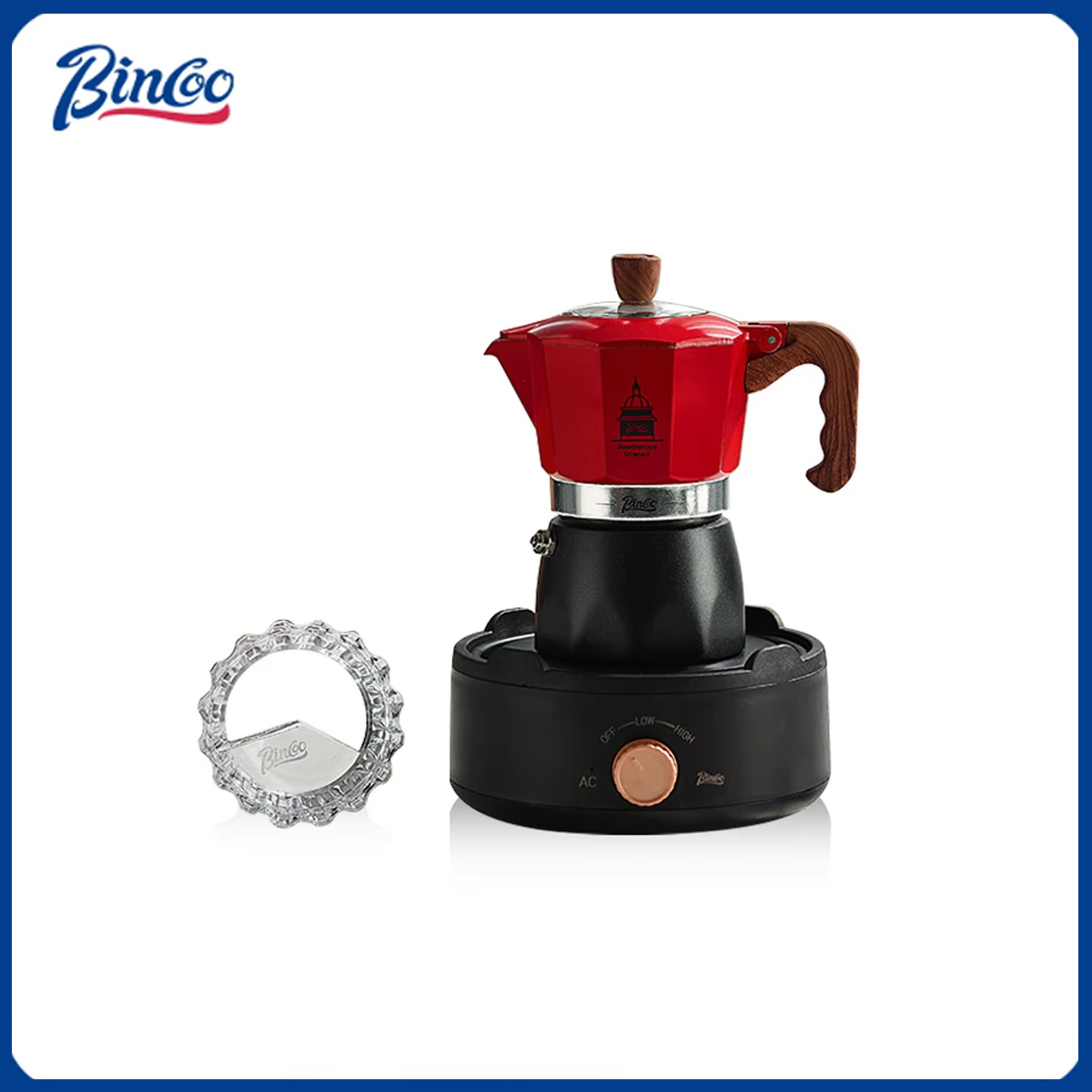 Coffee Tea Making Machine - Bincoo Double Valve café Moka Pot