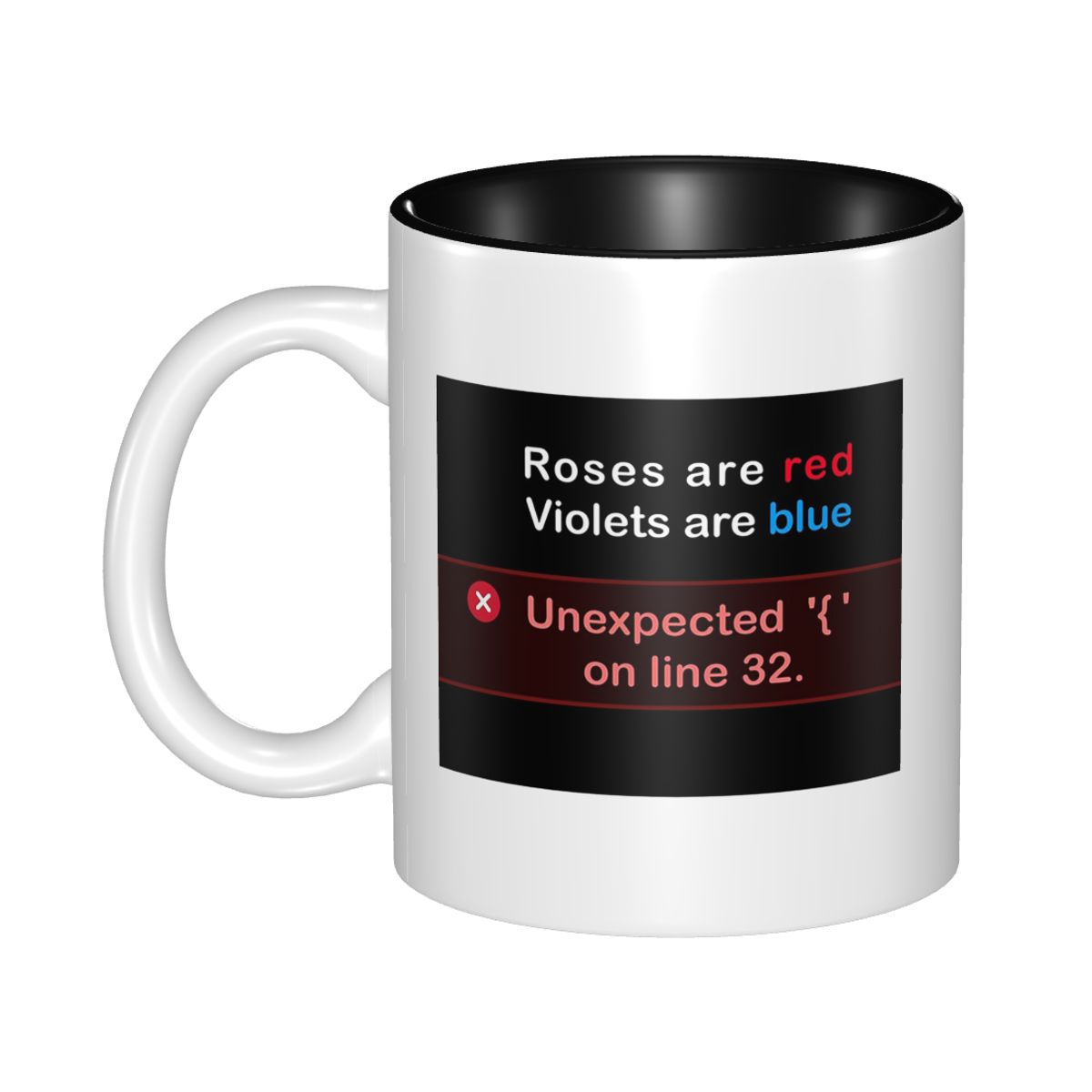 Coffee Tea Joke - Mug à café en céramique amusant