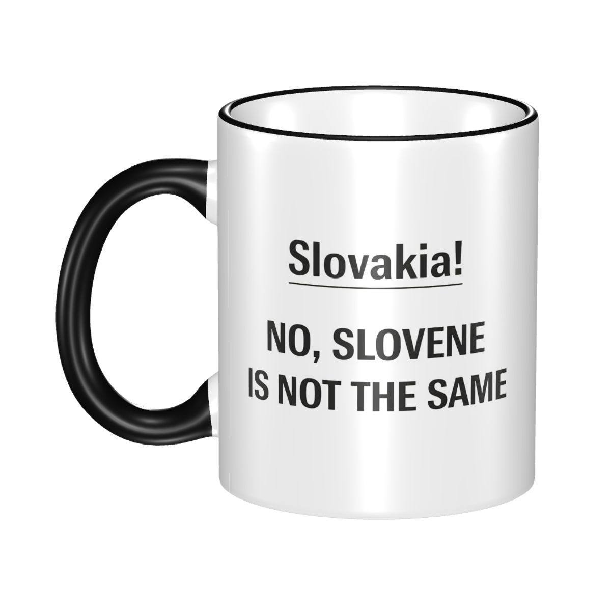 Coffee Tea Joke - Mug amusant en céramique avec blague