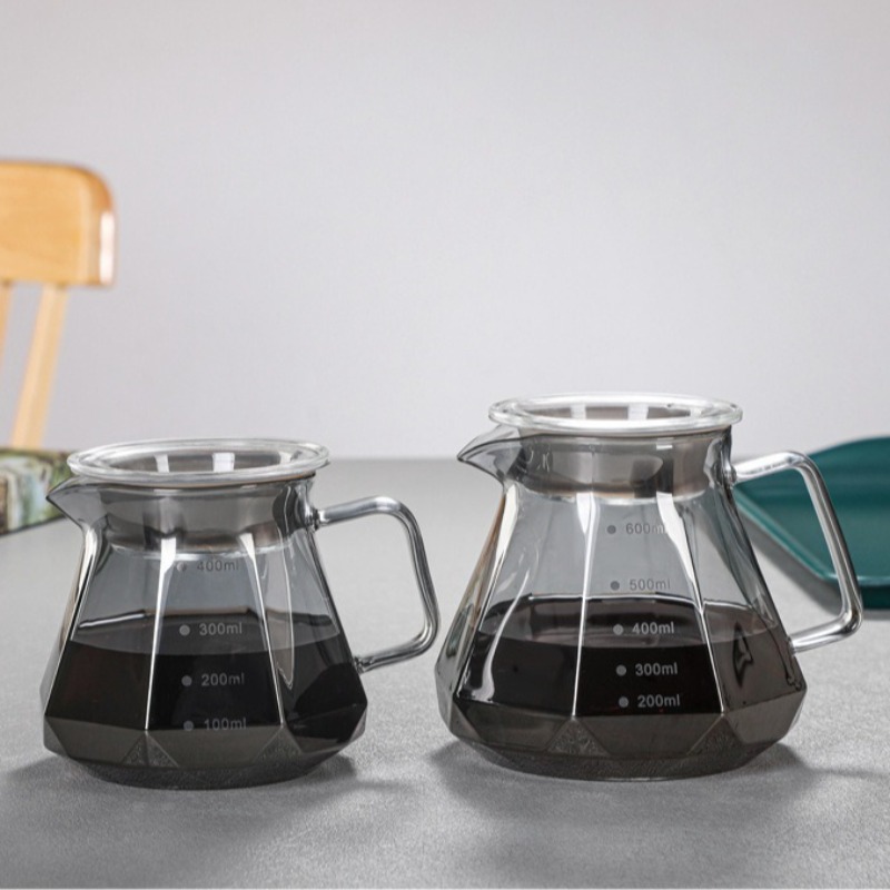 Coffee Tea Decanter - Carafe à café en verre avec