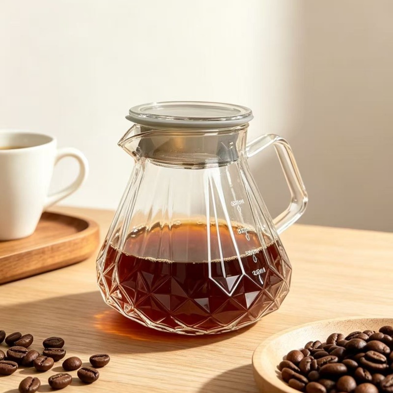 Coffee Tea Decanter - Carafe à café pour infusion manuelle,