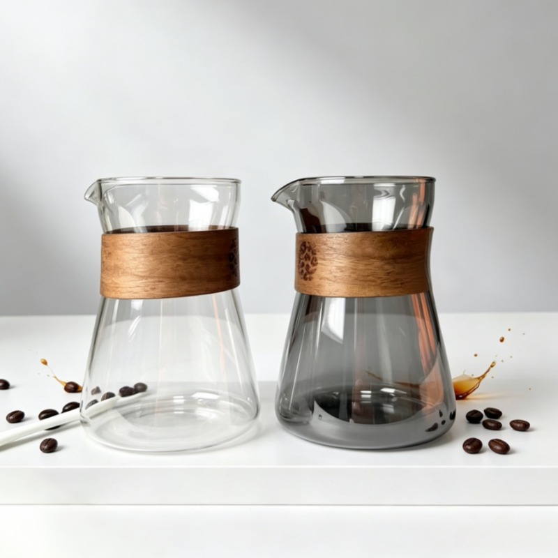 Coffee Tea Decanter - Carafe à café en verre avec
