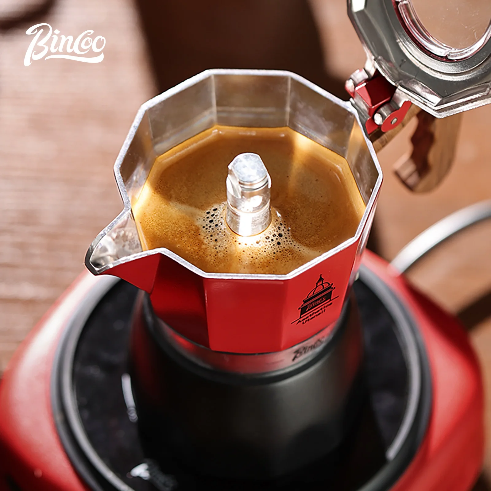 Bincoo Double Valve café Moka  - Coffee Tea Making Machine avis et prix