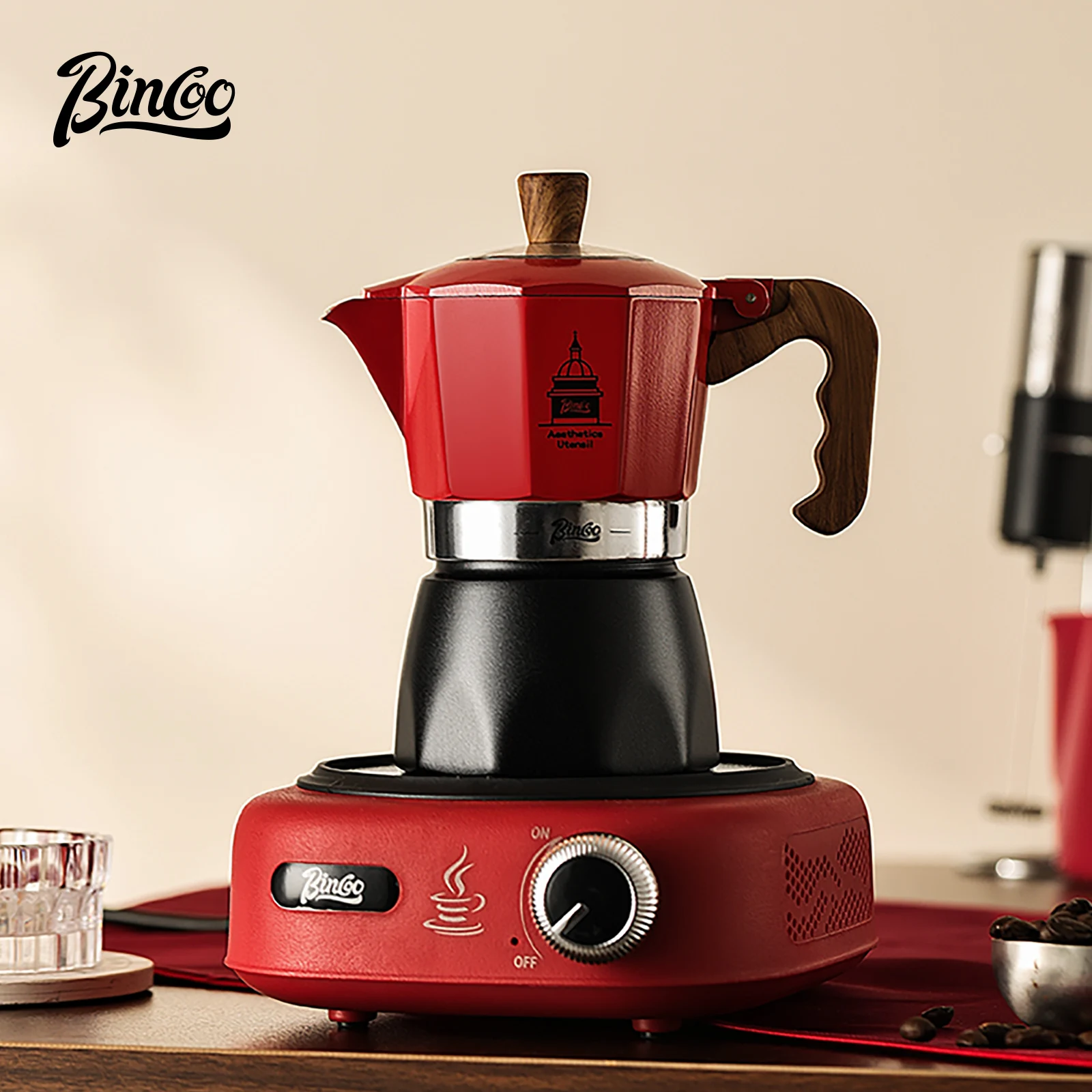 Bincoo Double Valve café Moka  - Coffee Tea Making Machine avis et prix