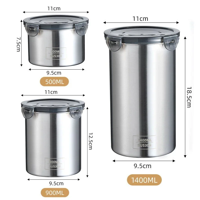 Récipient alimentaire en acier - Coffee Tea And Bean Leaf avis et prix