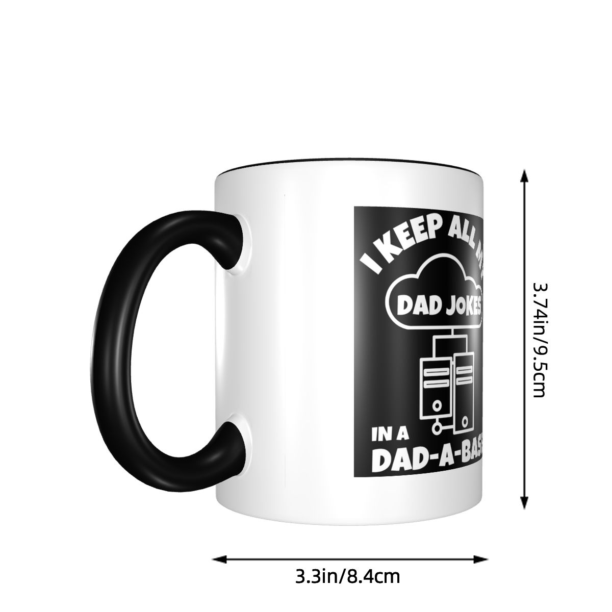 Tasses à café en céramique amu - Coffee Tea Joke avis et prix