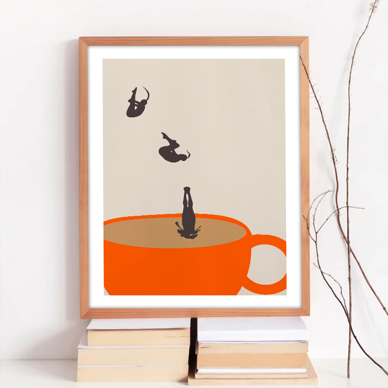 Toile d'Art Mural de Méditatio - Coffee Tea Picture avis et prix