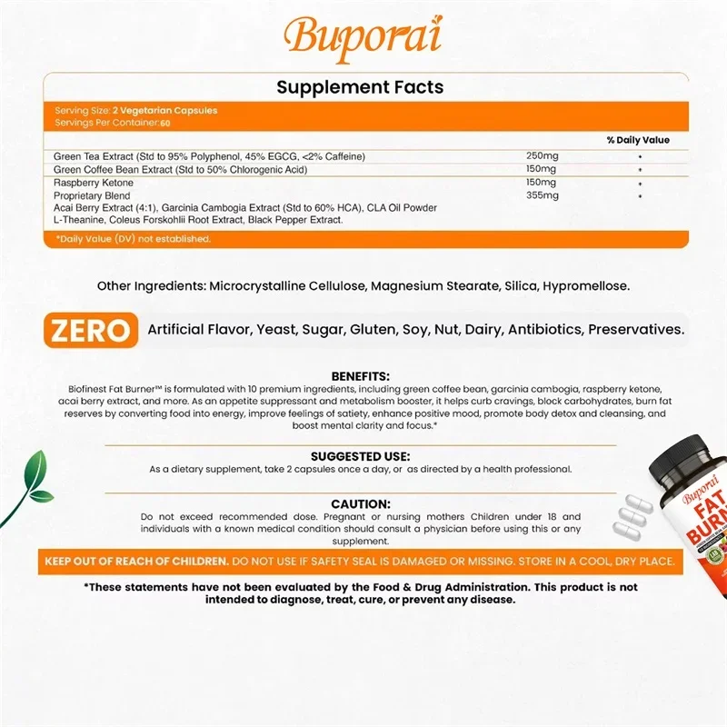 Capsules de brûleur de graisse - Coffee Tea Mix avis et prix