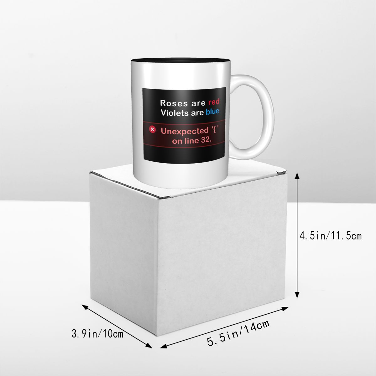 Mug à café en céramique amusan - Coffee Tea Joke avis et prix