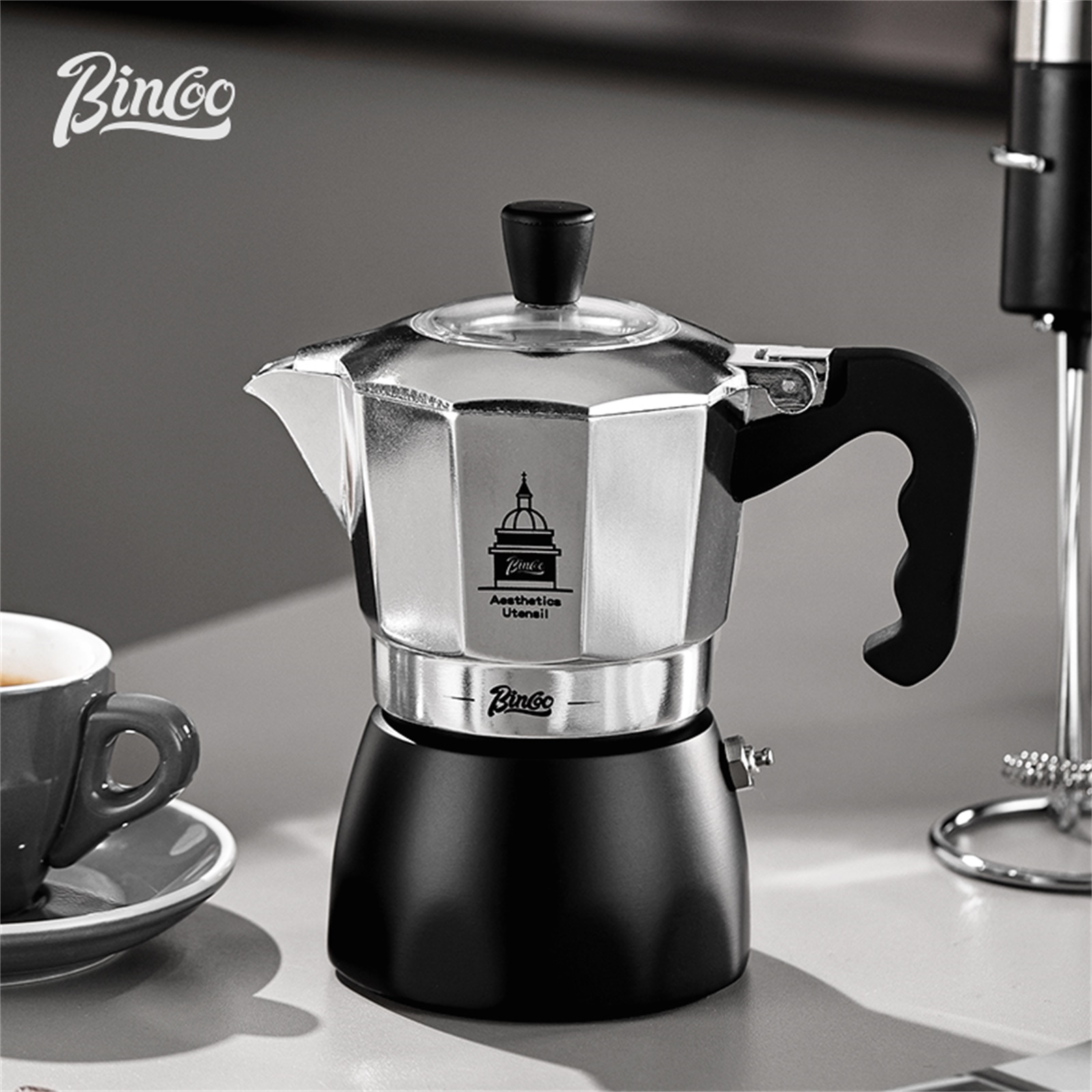 BINCOO Pot Moka à Double Valve - Coffee Tea Making Machine avis et prix