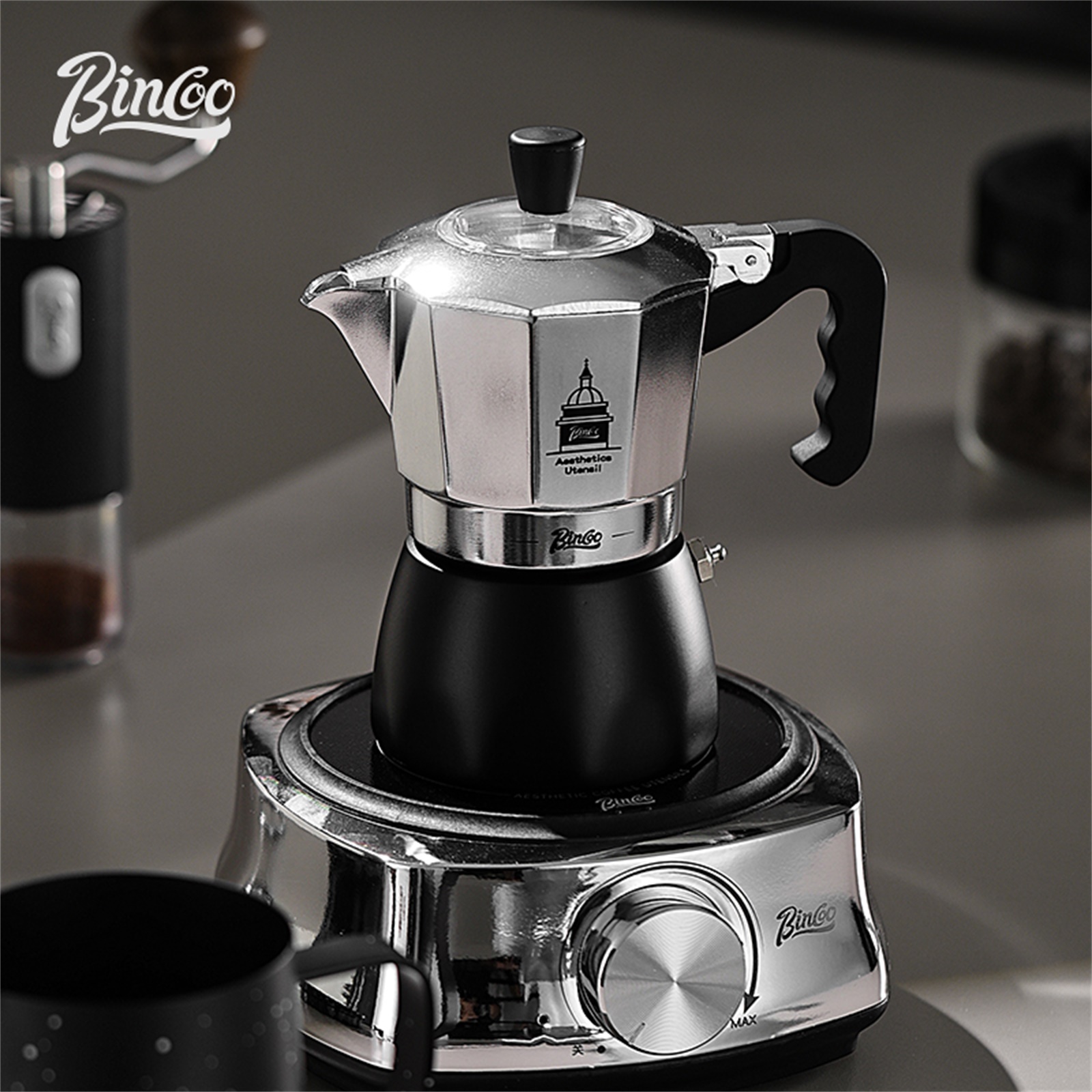 BINCOO Pot Moka à Double Valve - Coffee Tea Making Machine avis et prix