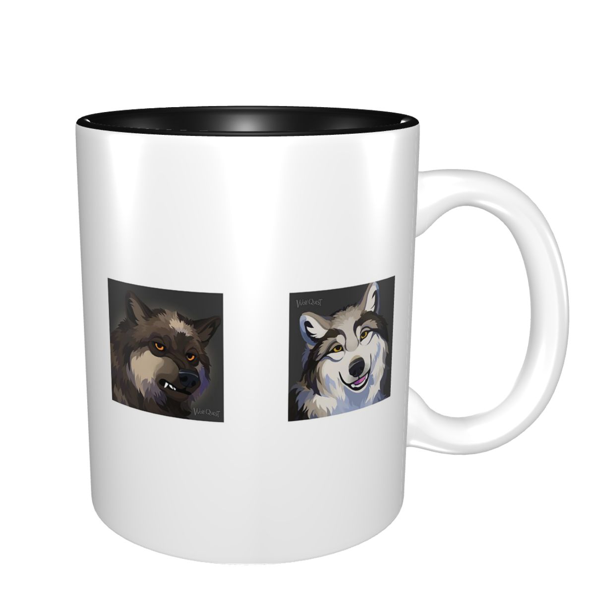 WolfQuest Morning Face Mug – t - Morning Tea Coffee avis et prix