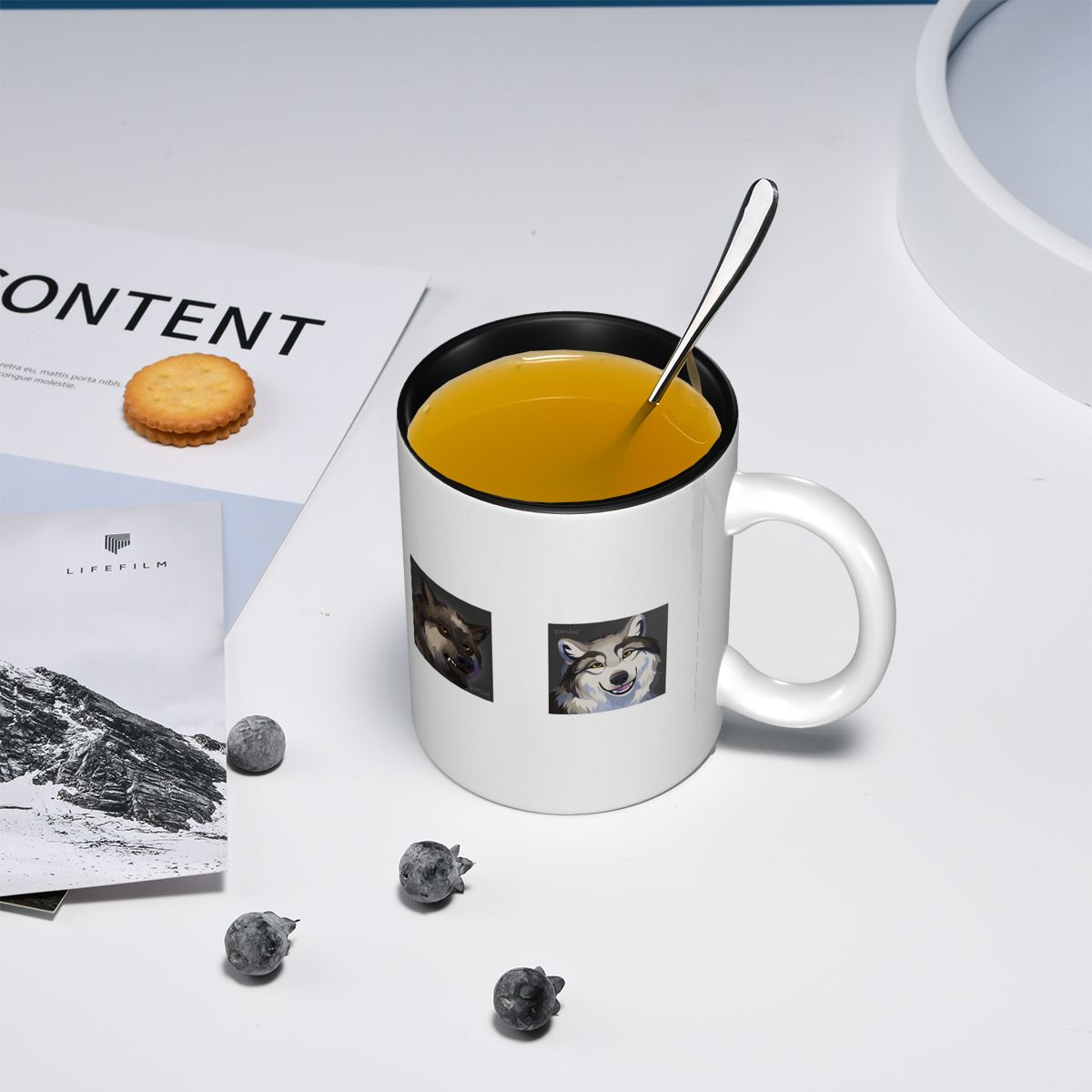 WolfQuest Morning Face Mug – t - Morning Tea Coffee avis et prix