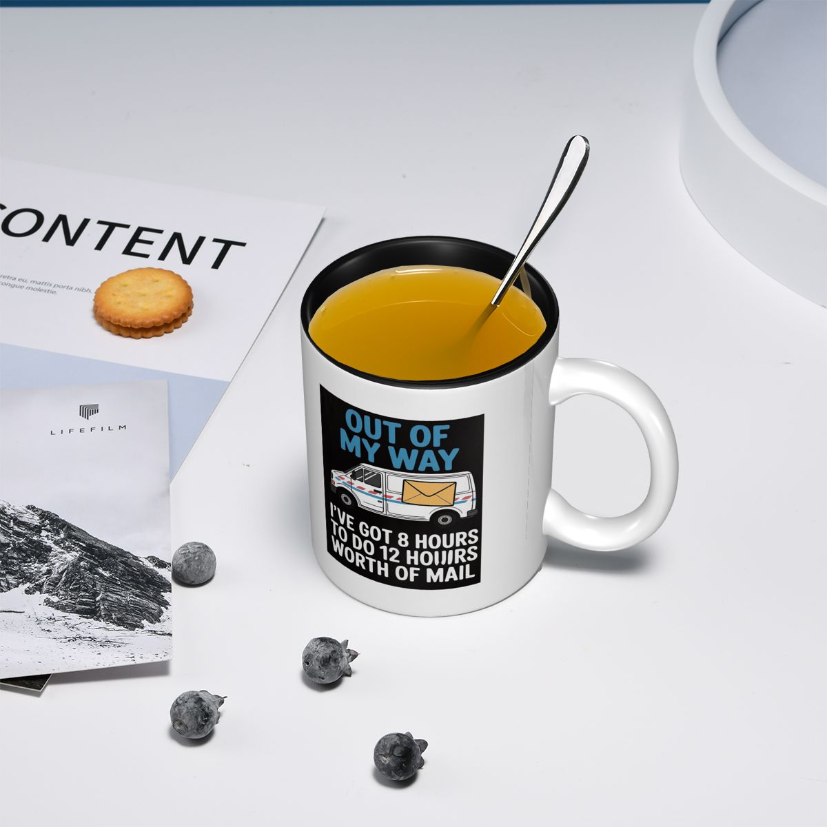 Mug en céramique pour livreur, - Coffee Tea Joke avis et prix