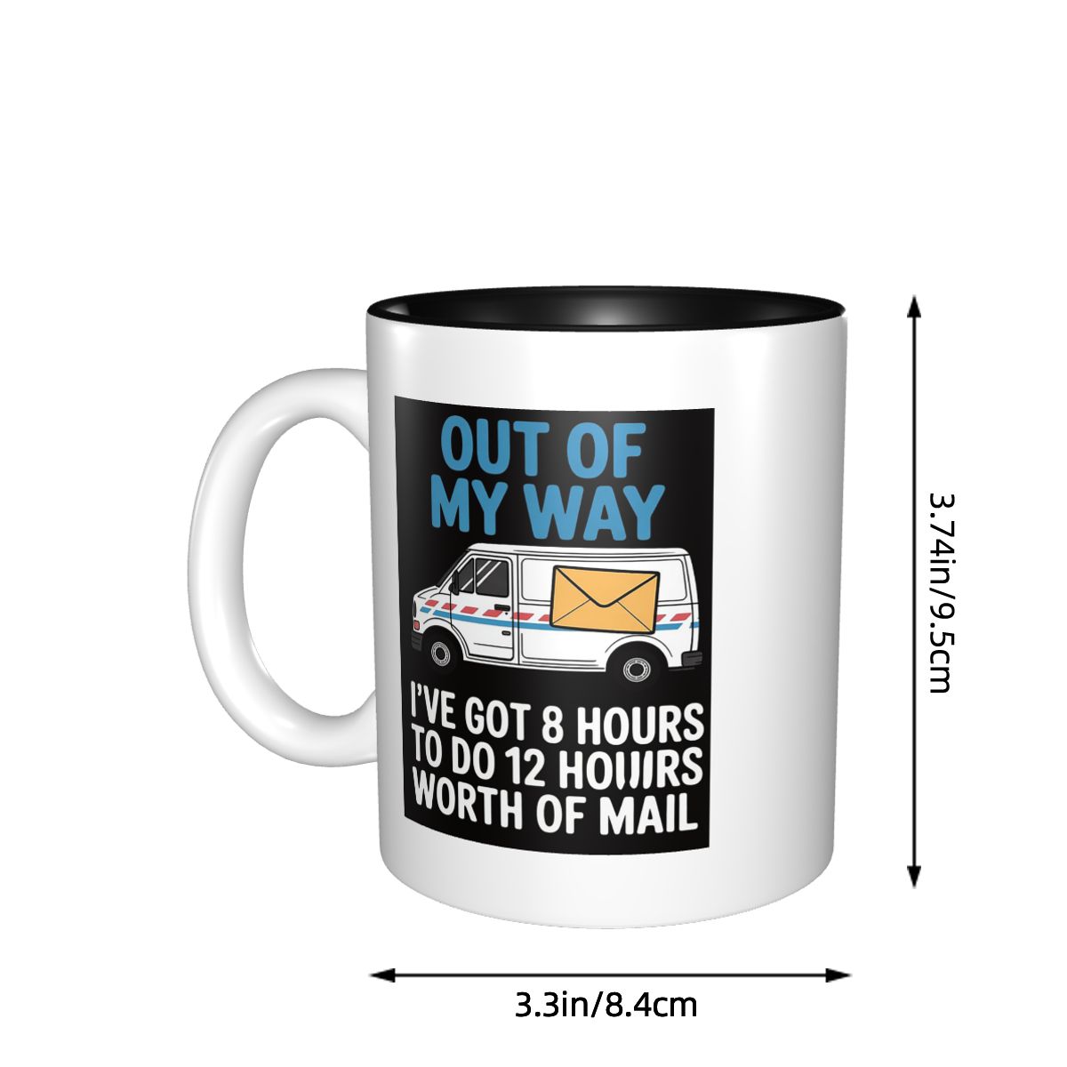 Mug en céramique pour livreur, - Coffee Tea Joke avis et prix