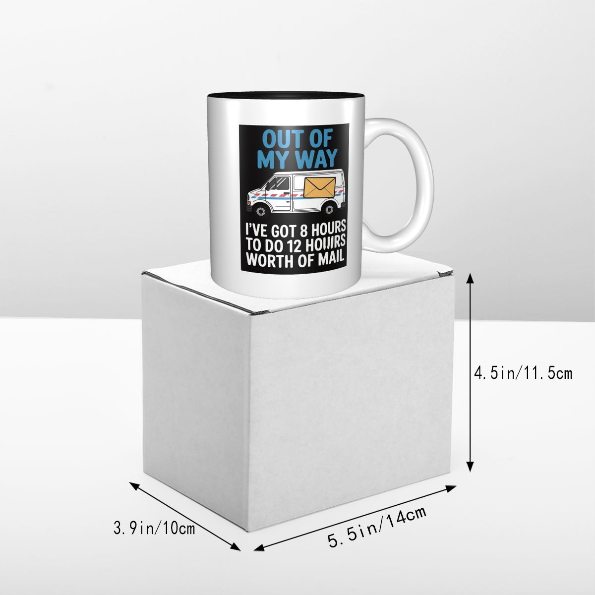 Mug en céramique pour livreur, - Coffee Tea Joke avis et prix