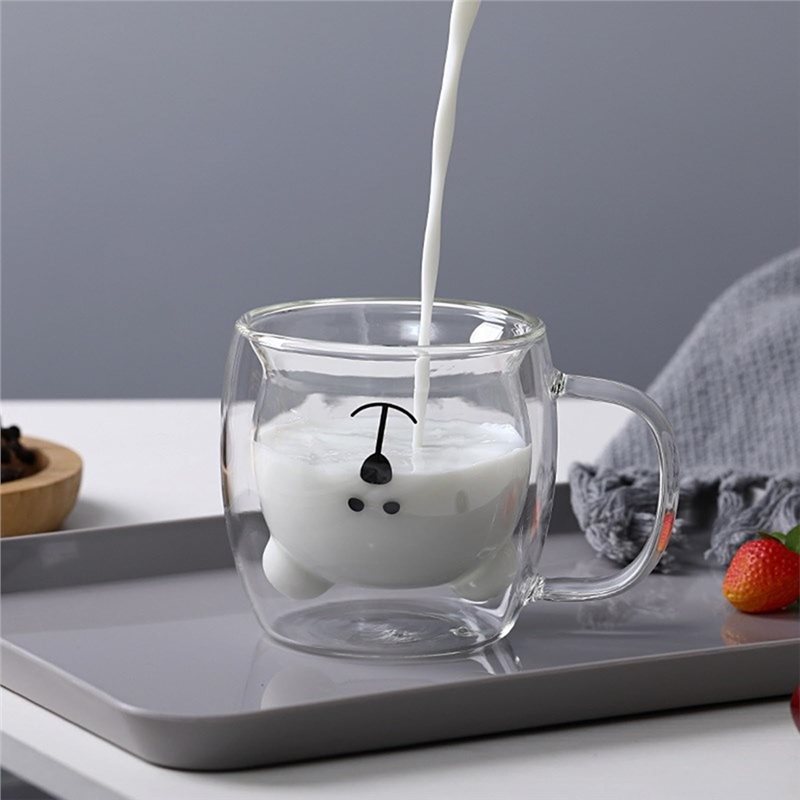 A76I - Lot de 2 tasses en verr - Coffee Tea Latte avis et prix