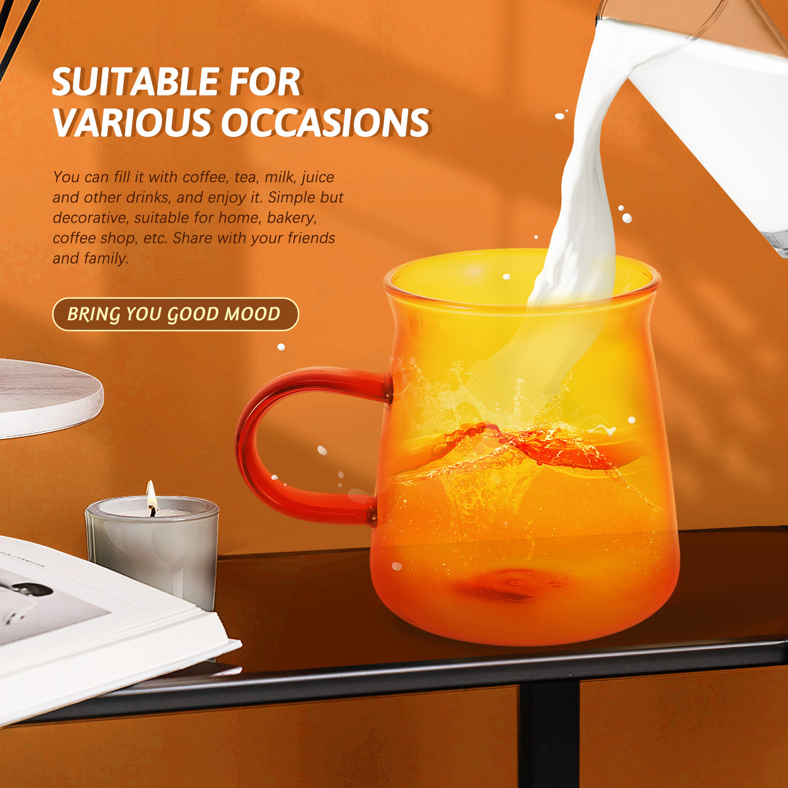 Ensemble de tasses et soucoupe - Coffee Tea Drink avis et prix