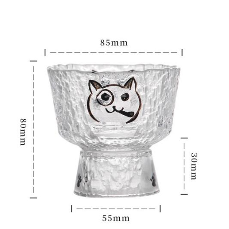Tasse à thé en verre à motif d - Coffee Tea Vodka avis et prix
