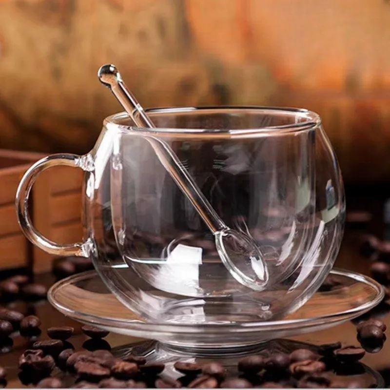 150/300ml Double fond mur verr - Coffee Tea Vodka avis et prix