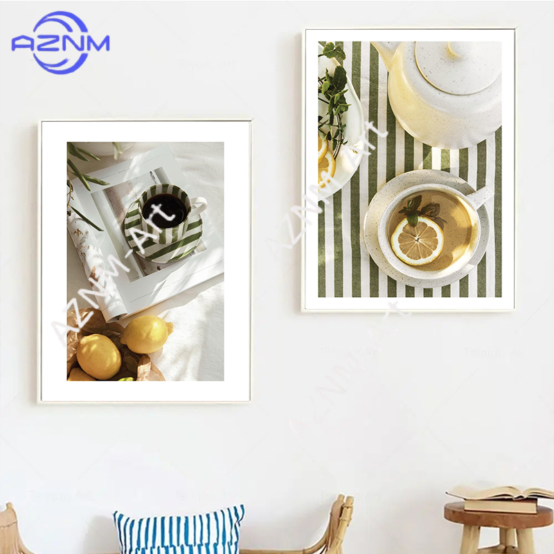 Affiches de mode féminine, thé - Coffee Tea Picture avis et prix