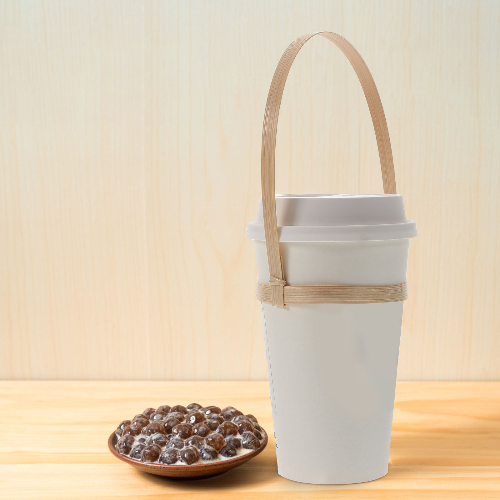 Lot de 10 porte-gobelets en ba - Coffee Tea Drink avis et prix