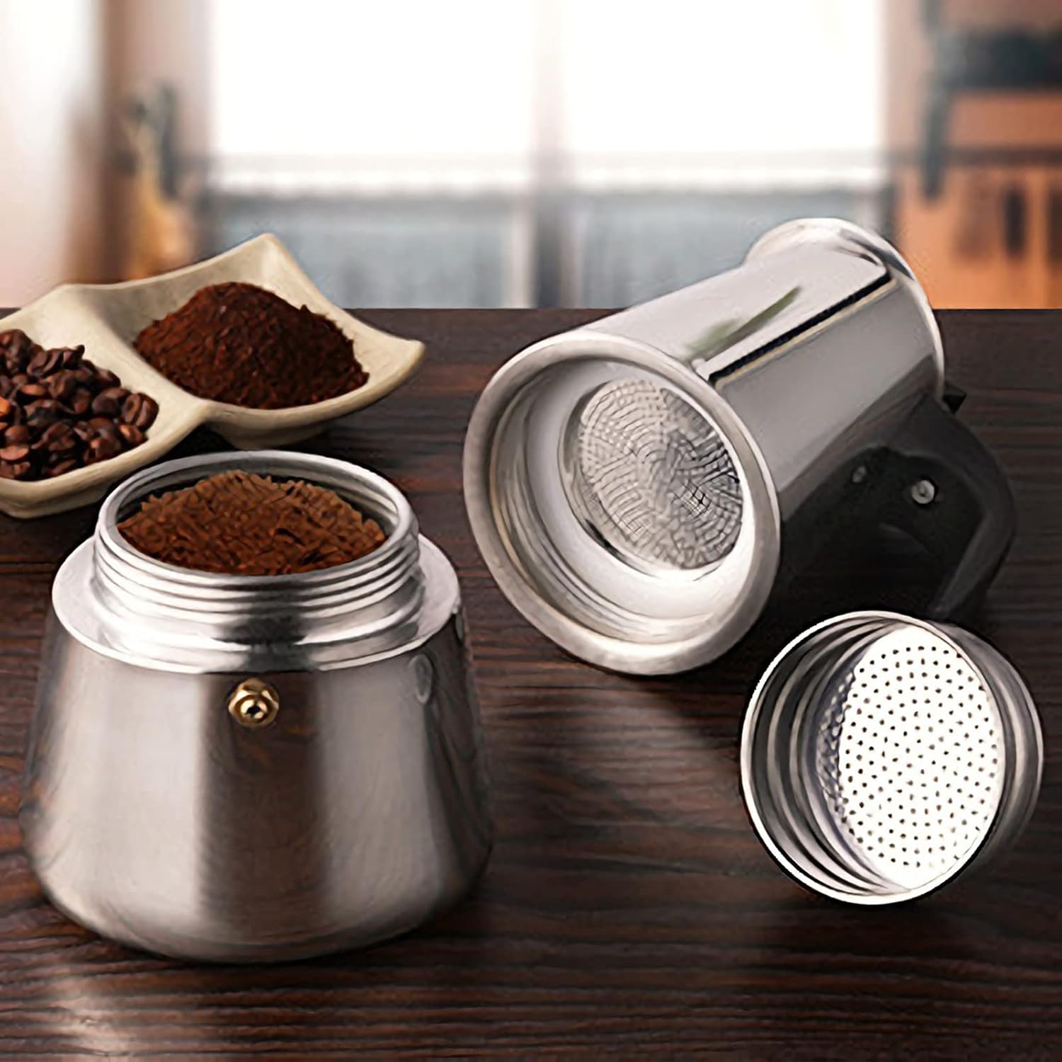 4/6/9 Tasses Moka Pot Caffe Ma - Coffee Tea Making Machine avis et prix