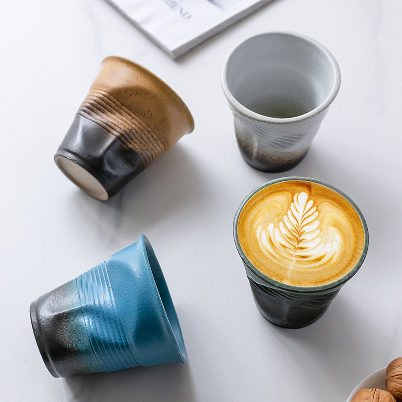 Tasse à café en poterie brute, - Coffee Tea Latte avis et prix