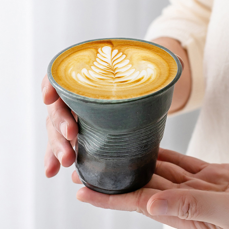 Tasse à café en poterie brute, - Coffee Tea Latte avis et prix