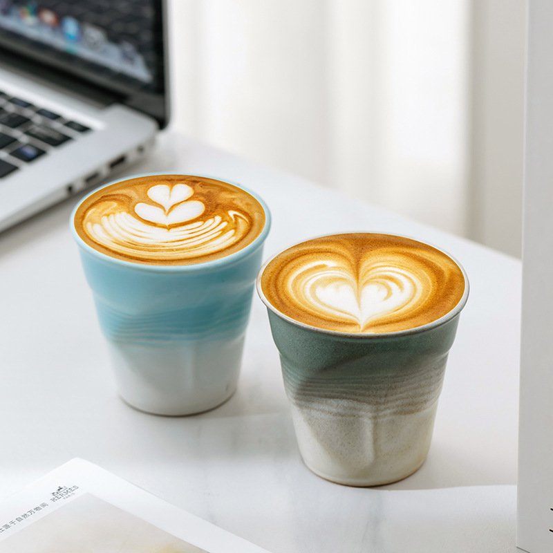 Tasse à café en poterie brute, - Coffee Tea Latte avis et prix