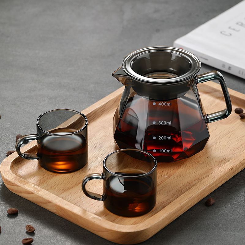 Carafe à café en verre avec de - Coffee Tea Decanter avis et prix