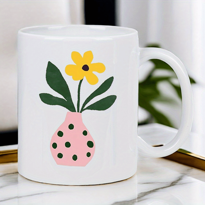 Tasse en céramique avec joli v - Morning Tea Coffee avis et prix