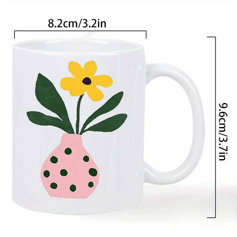 Tasse en céramique avec joli v - Morning Tea Coffee avis et prix