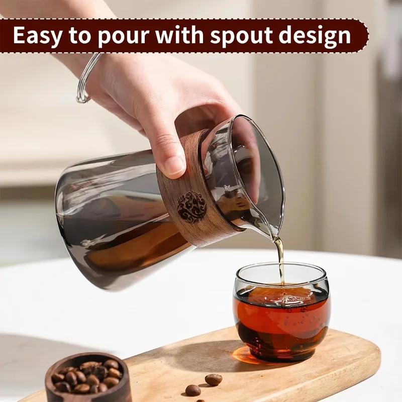 Carafe à café en verre avec co - Coffee Tea Decanter avis et prix