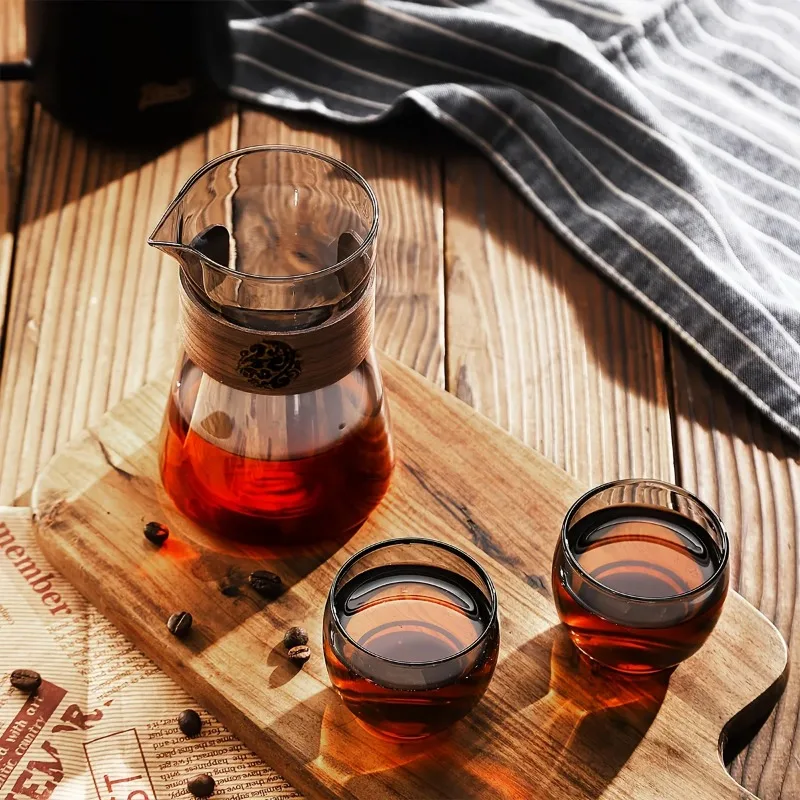 Carafe à café en verre avec co - Coffee Tea Decanter avis et prix